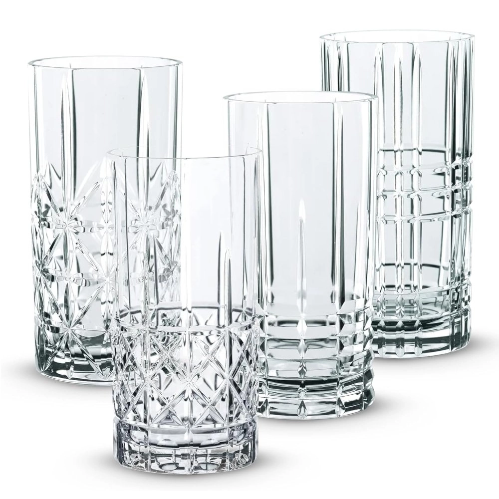 Jogo de Copos Long Drink Nachtmann Highland 445 Ml -  4 Peças