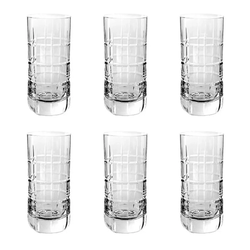 Jogo de Copos Long Drink Strauss Several Lapidacao 088