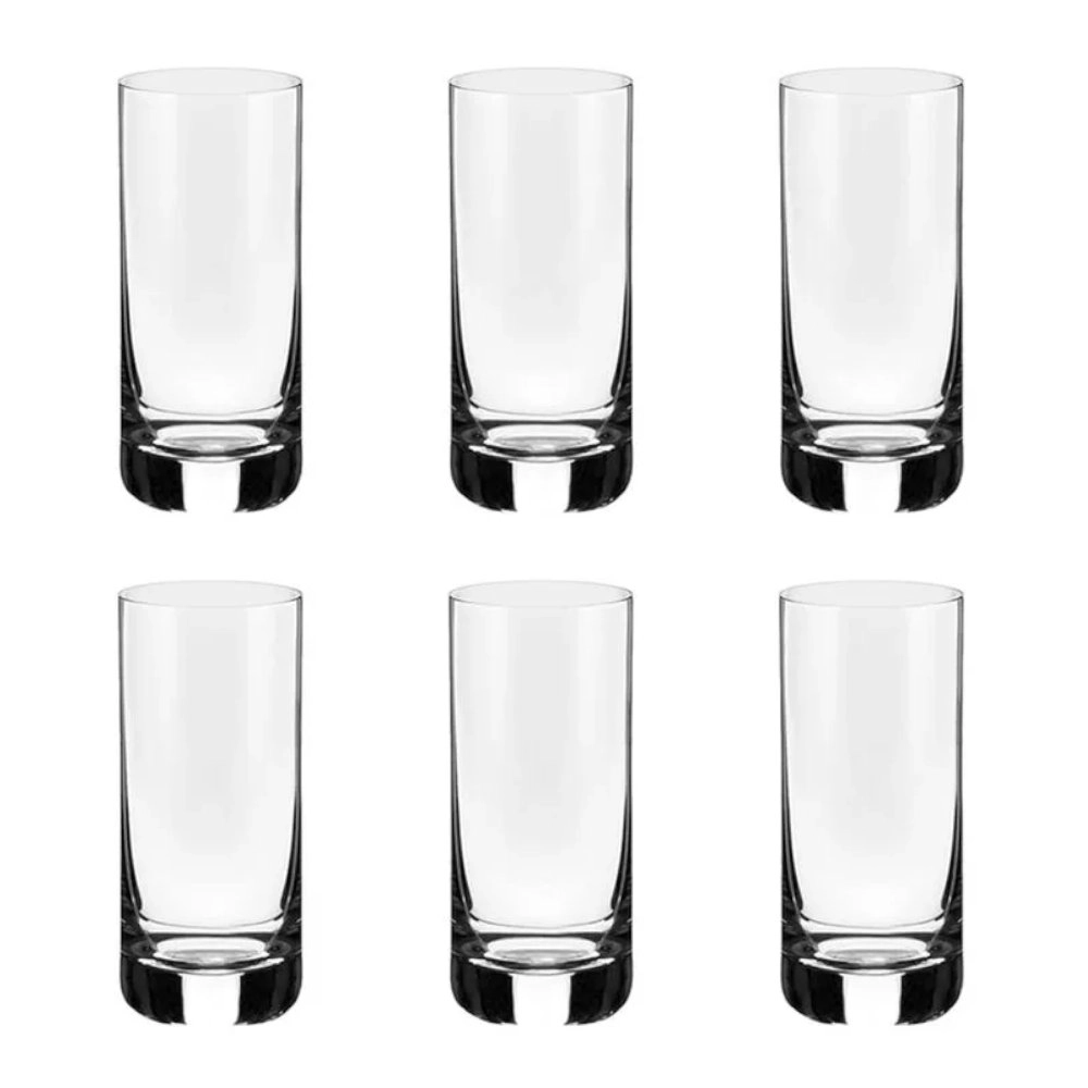 Jogo C/6 Copos Long Drink Strauss Liso 395 Ml Jogo C/6 Copos Long Drink Strauss Liso 395 Ml