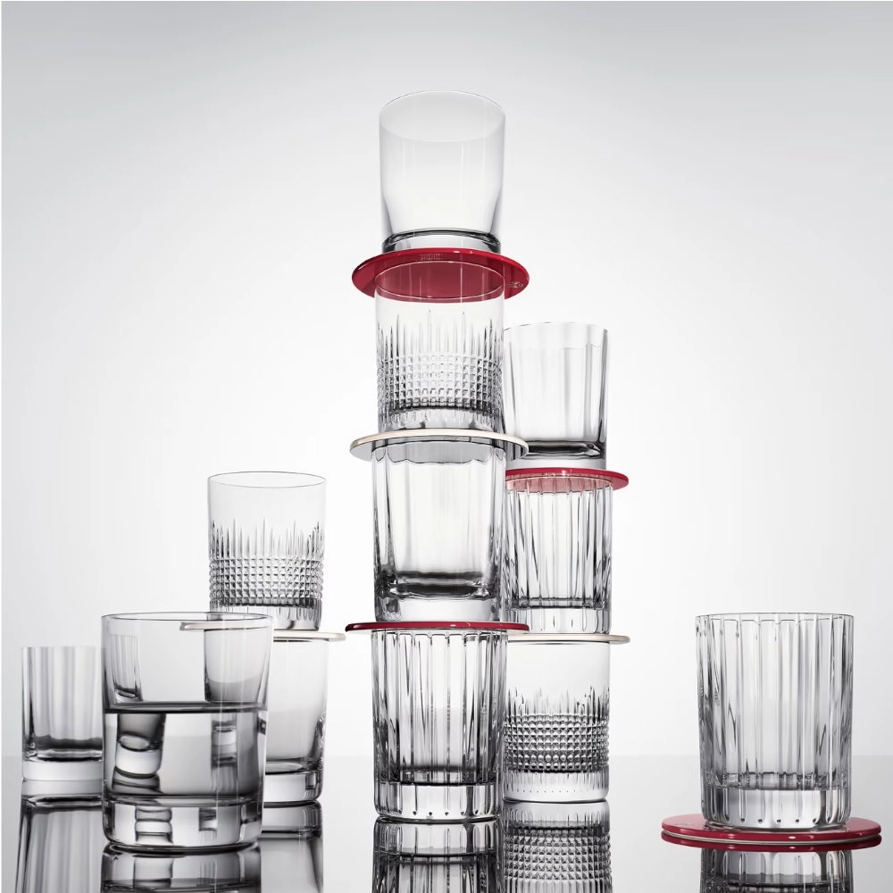 Jogo de Copos Para Coquetel Em Cristal Baccarat Elements