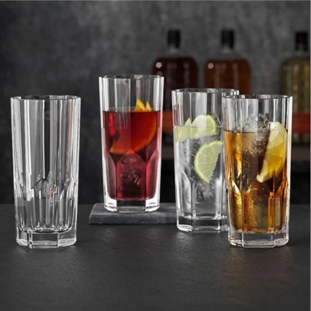 Jogo de Copos Para Long Drink Nachtmann Aspen 309 Ml - 4 Peças