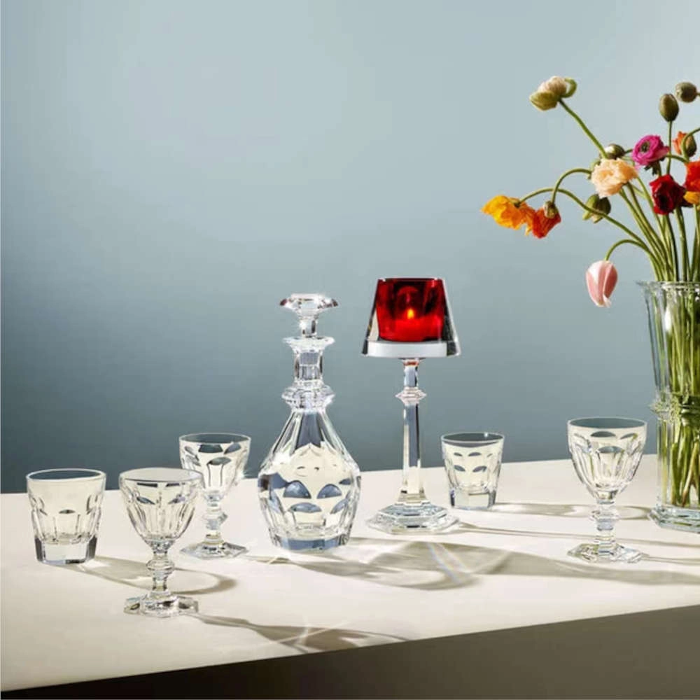 Jogo de Copos Para Whisky Em Cristal Baccarat Harcourt 1841