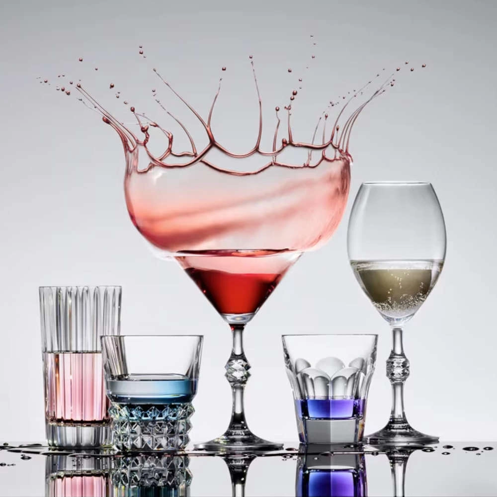 Jogo de Copos Para Whisky Em Cristal Baccarat Louxor