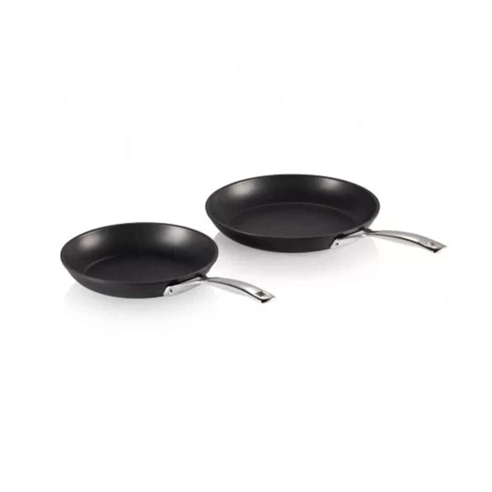 Jogo de Frigideiras Rasas Le Creuset Toughened Non-stick 24 e 28 Cm 2 Pecas