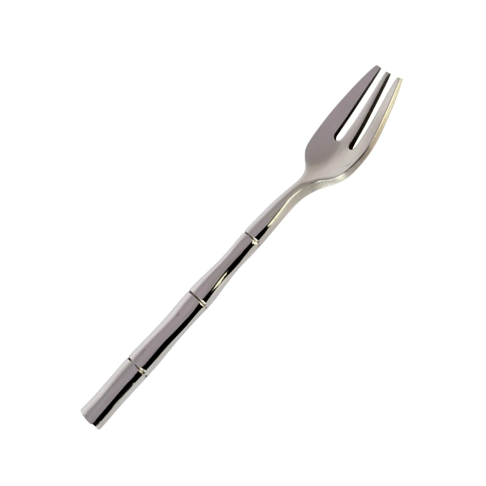 Jogo de Garfos Para Bolo Fracalanza Steel Wood - 6 Peças