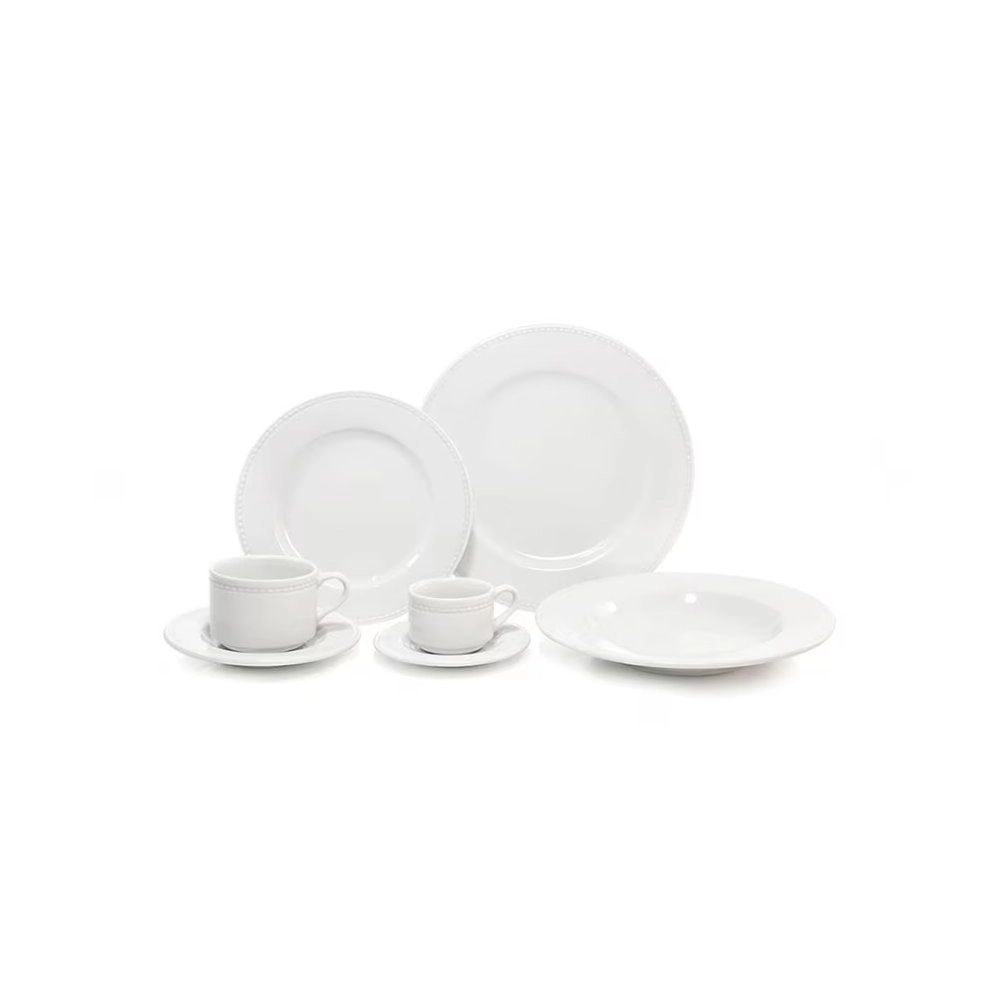Aparelho de Jantar Cha e Cafe 30 Pecas Vista Alegre Perla Aparelho de Jantar Cha e Cafe 30 Pecas Vista Alegre Perla