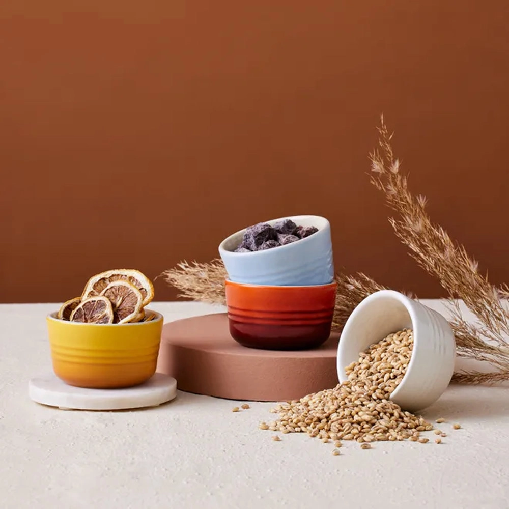 Jogo de Mini Ramekin Le Creuset Elements 100 Ml - 4 Peças Jogo de Mini Ramekin Le Creuset Elements 100 Ml - 4 Peças