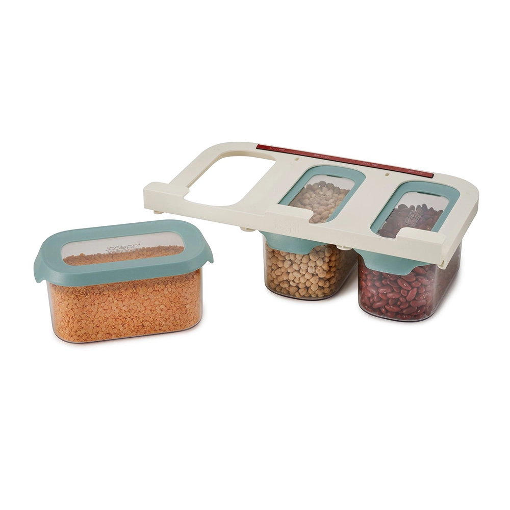 Jogo de Potes Para Armazenamento Joseph Joseph 900 Ml - 3 Peças Jogo de Potes Para Armazenamento Joseph Joseph 900 Ml - 3 Peças