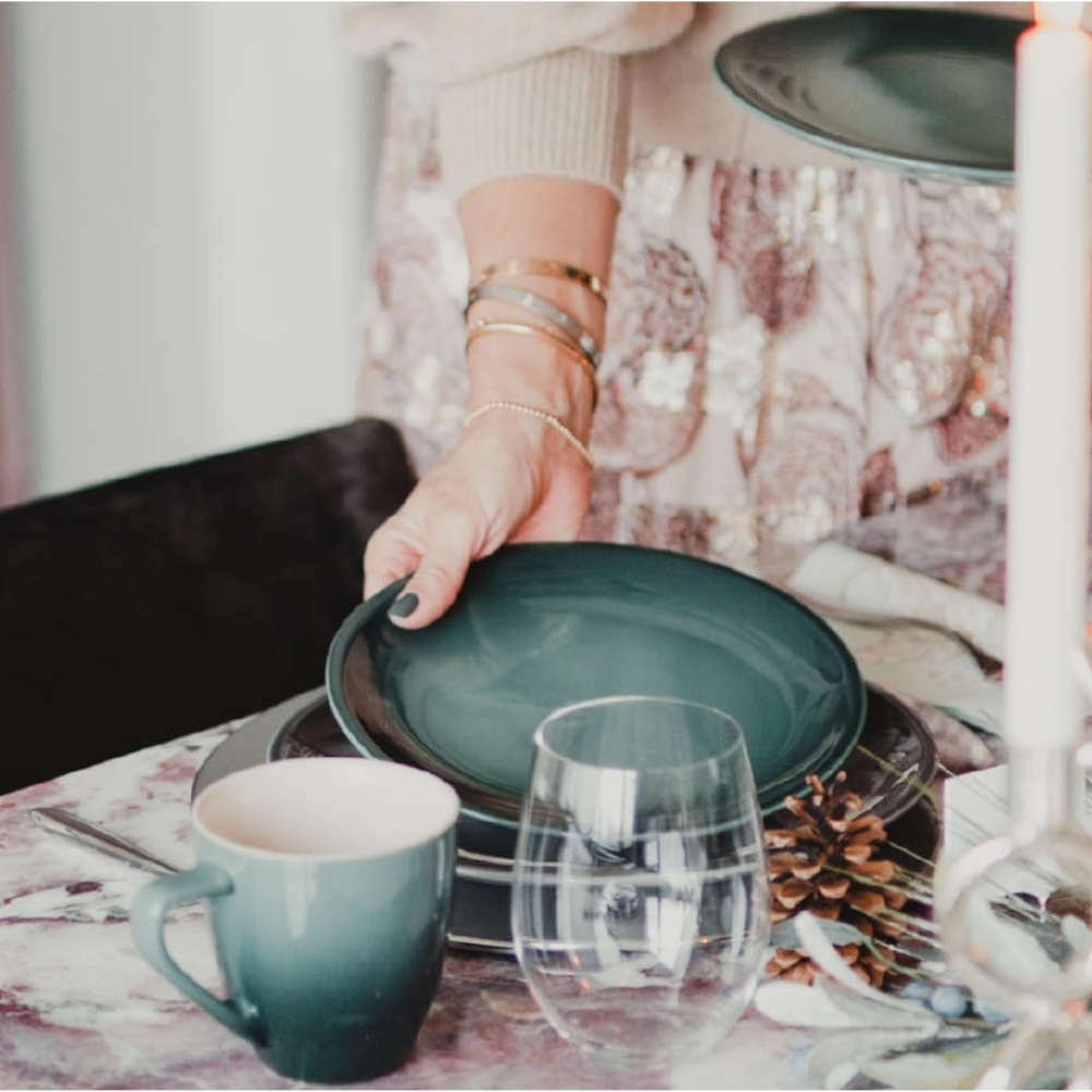 Jogo de Pratos Fundos Le Creuset 22 Cm 4 Pecas Jogo de Pratos Fundos Le Creuset 22 Cm 4 Pecas