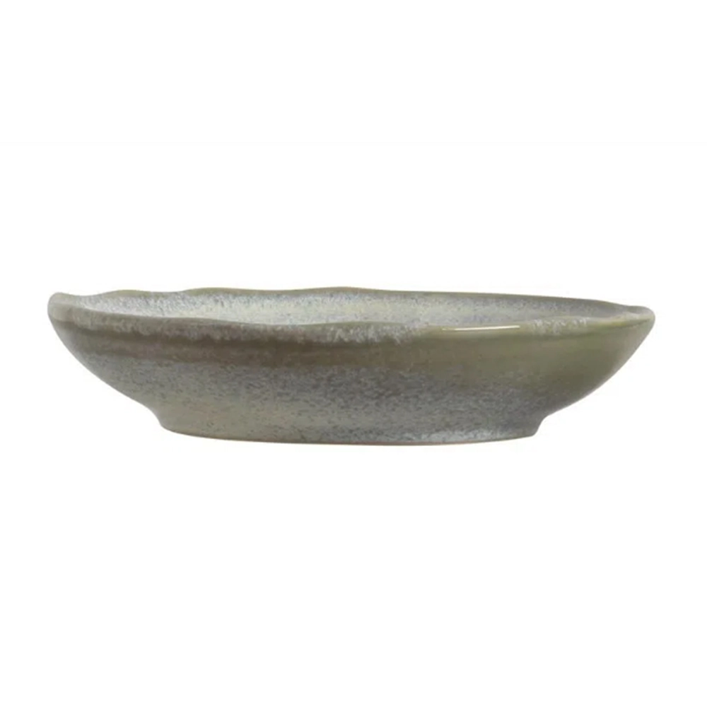 Jogo de Pratos Fundos Porto Brasil Bio Green Granite 22,5 Cm - 6 Peças