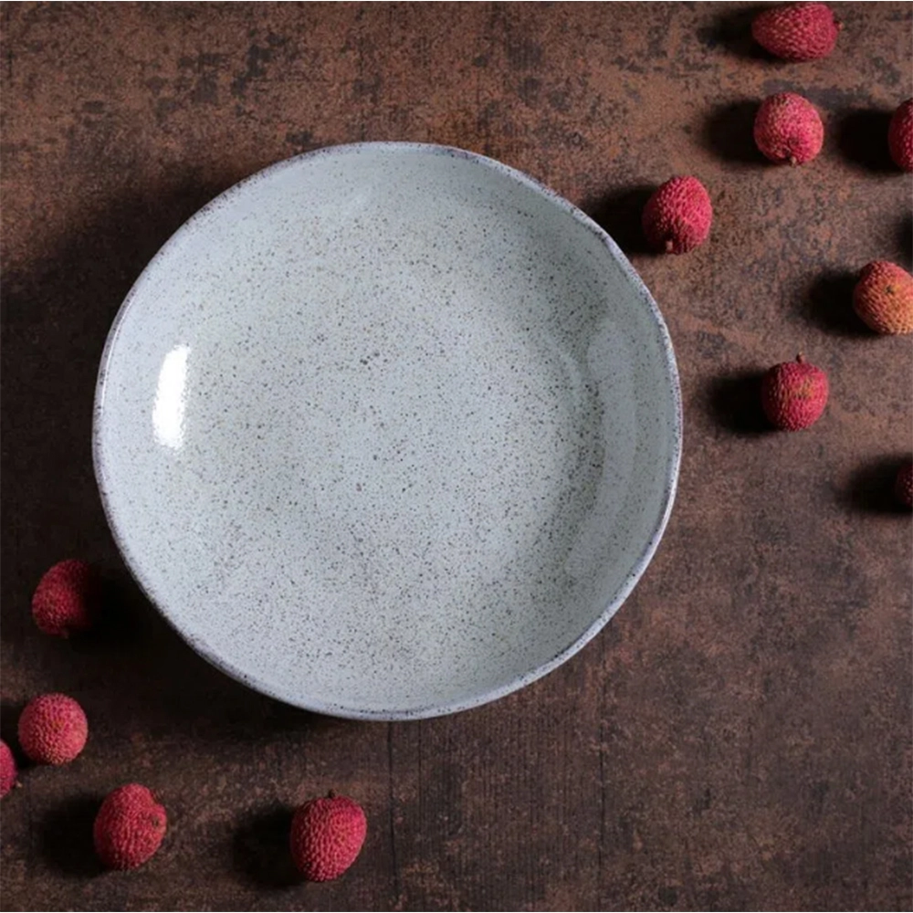 Jogo de Pratos Fundos Porto Brasil Bio Pistache 22,5 Cm - 6 Peças Jogo de Pratos Fundos Porto Brasil Bio Pistache 22,5 Cm - 6 Peças