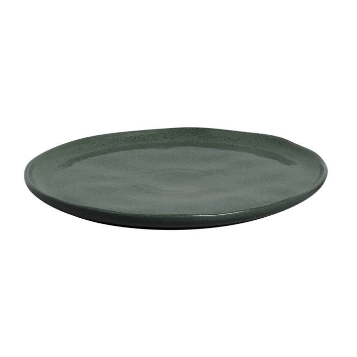 Jogo C/ 6 Pratos Rasos Porto Brasil Bio Greenery 27 Cm