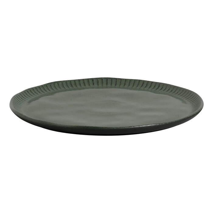 Jogo de Pratos Rasos Porto Brasil Linhas Greenery 27,5 Cm - 6 Peças Jogo de Pratos Rasos Porto Brasil Linhas Greenery 27,5 Cm - 6 Peças