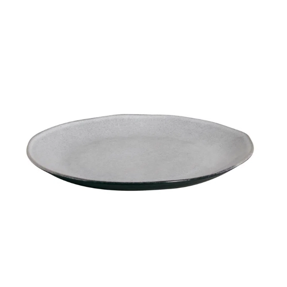 Jogo de Pratos Rasos Porto Brasil Orgânico Concreto 27,5 Cm - 6 Peças Jogo de Pratos Rasos Porto Brasil Orgânico Concreto 27,5 Cm - 6 Peças