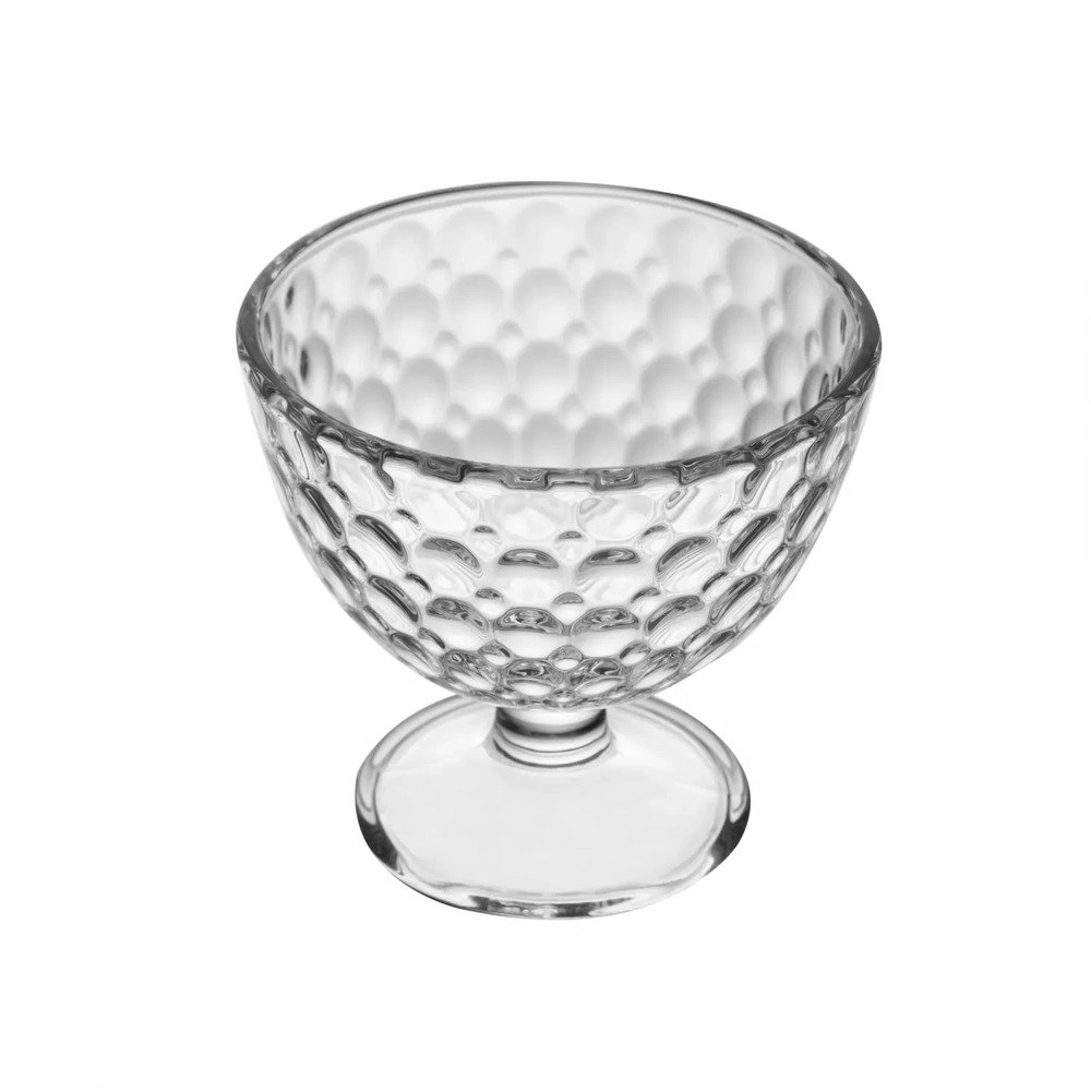 Jogo de Taças Para Sobremesa Lyor Bolhas 300 Ml - 6 Peças