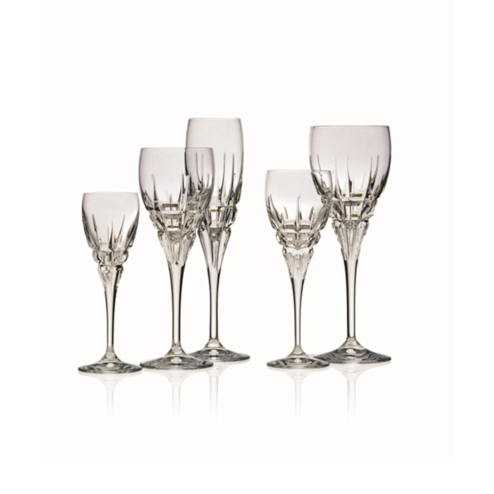 Jogo de Taças Para Vinho Branco Rcr Cristalleria Italiana Carrara 170 Ml - 2 Peças