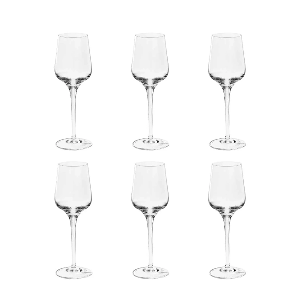 Jogo de Taças Para Vinho Tinto Strauss 406 Lapidação Lisa 350 Ml - 6 Peças