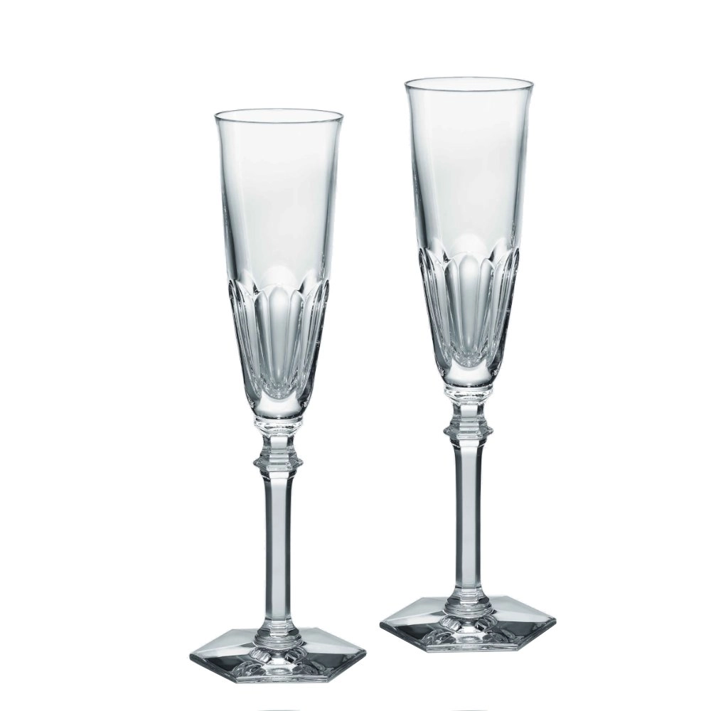 Jogo de Tacas Para Champanhe Em Cristal Baccarat Harcourt Eve Jogo de Tacas Para Champanhe Em Cristal Baccarat Harcourt Eve