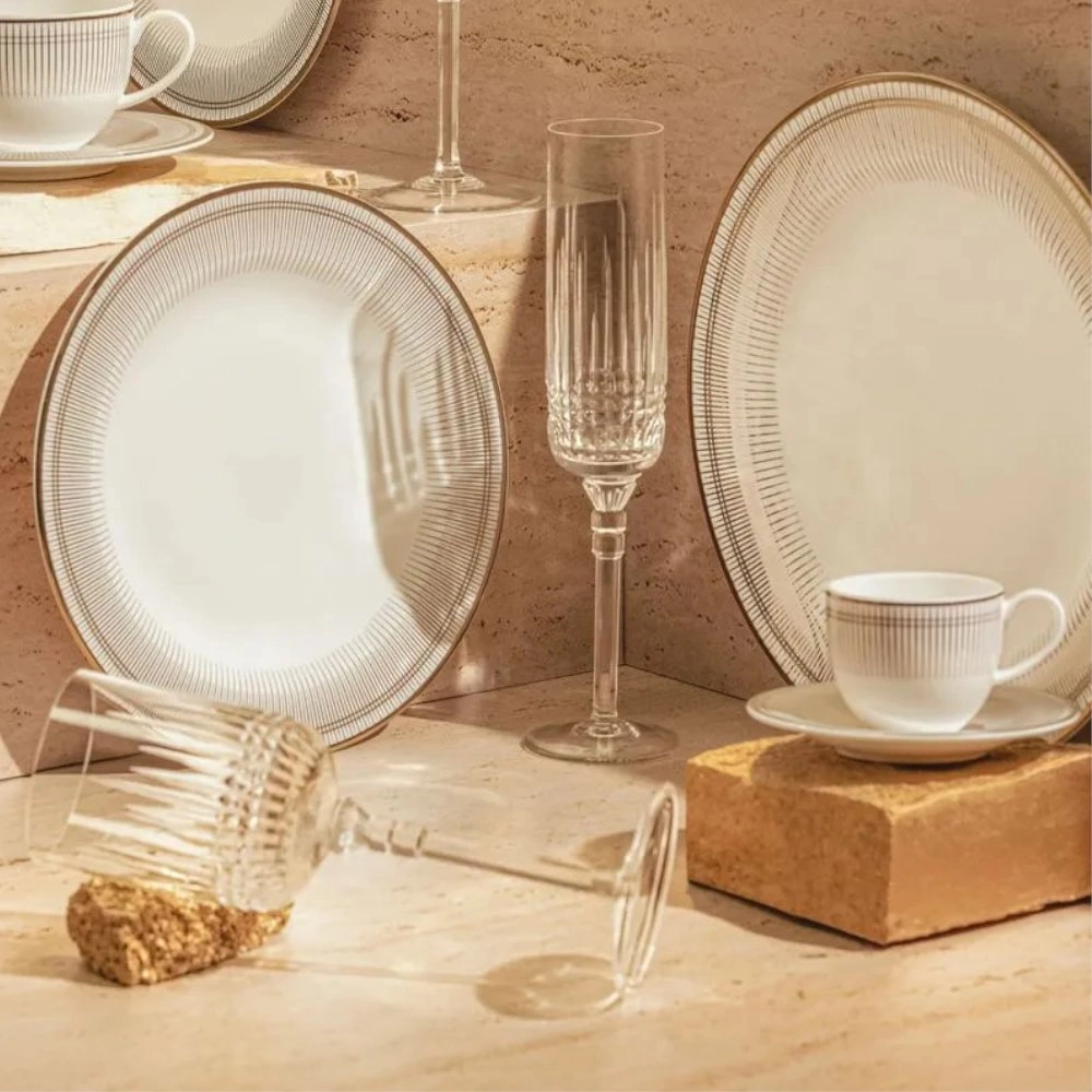 Jogo de Tacas Para Champanhe Strauss Harmonia Lapidacao 170