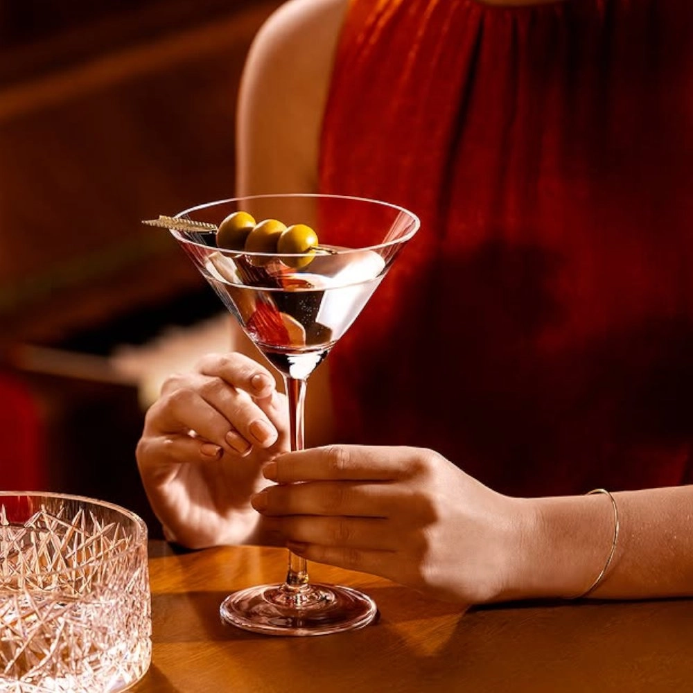 Jogo de Tacas Para Dry Martini Strauss Sommelier Lisa