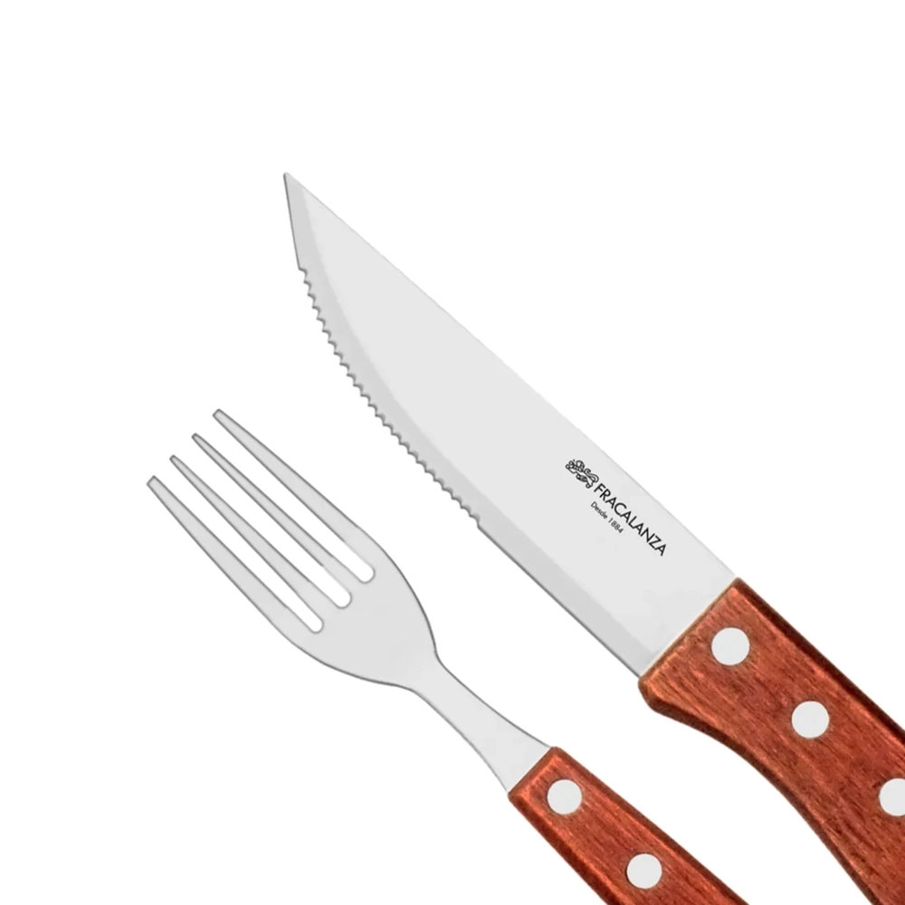 Jogo de Talheres Para Churrasco Dynasty Kitchen - 12 Pecas