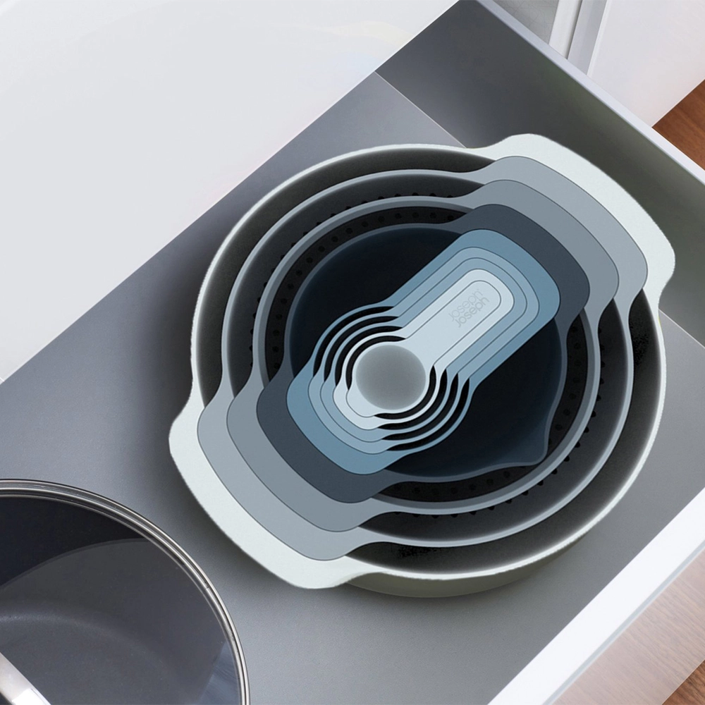 Jogo de Tigelas Para Preparo Joseph Joseph Nest - 9 Peças