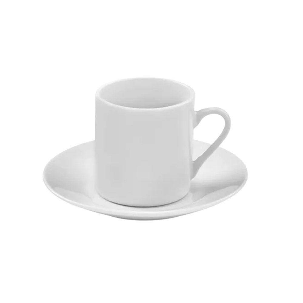 Jogo de Xícaras Para Café Com Pires Haüskraft 90 Ml - 6 Peças
