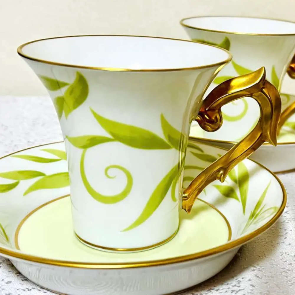 Jogo de Xicaras Para Cafe Com Pires Bernardaud Frivole Jogo de Xicaras Para Cafe Com Pires Bernardaud Frivole
