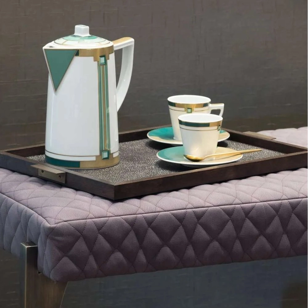 Jogo de Xicaras Para Cafe Com Pires Vista Alegre Emerald 93 Ml 4 Pecas