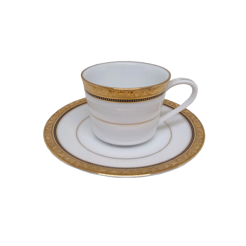 Jogo de Xicaras Para Cafe Noritake Regent Gold - 6 Pecas Jogo de Xicaras Para Cafe Noritake Regent Gold - 6 Pecas