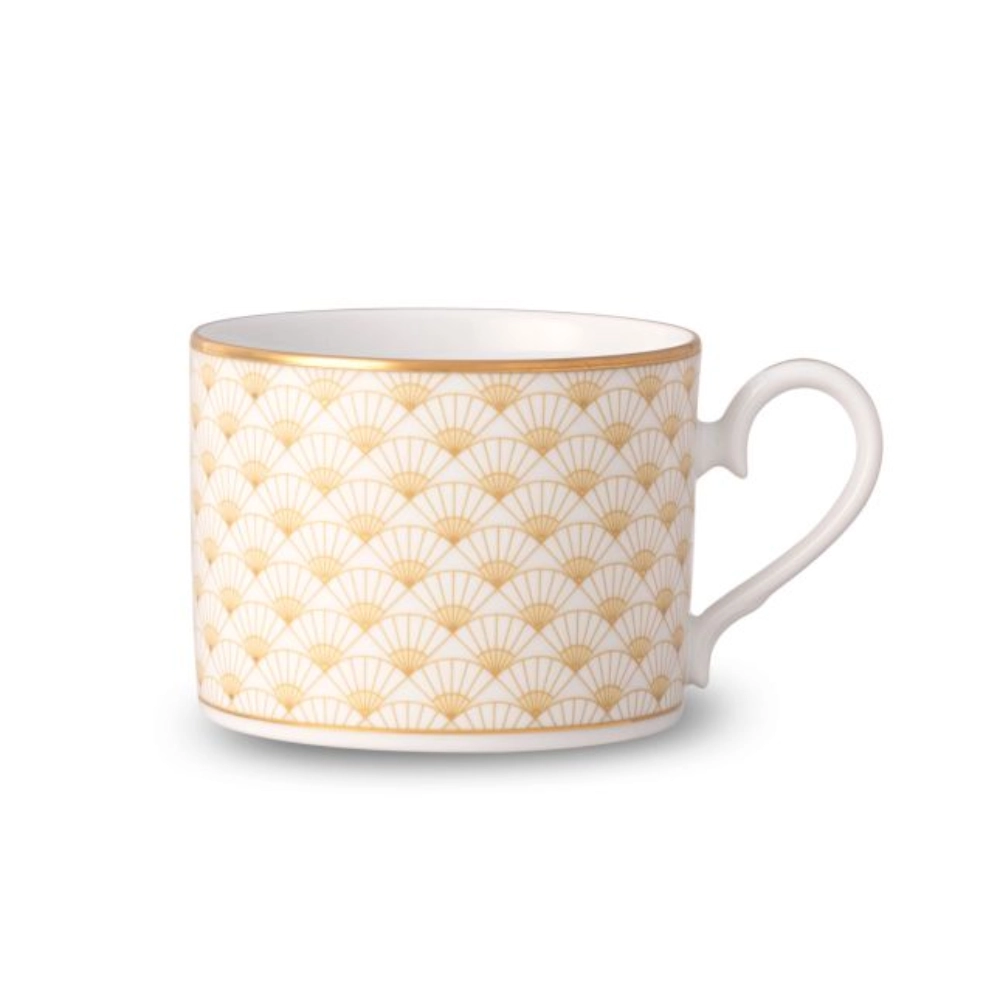 Jogo de Xícaras Para Chá Com Pires Noritake Charlotta Gold - 6 Peças Jogo de Xícaras Para Chá Com Pires Noritake Charlotta Gold - 6 Peças