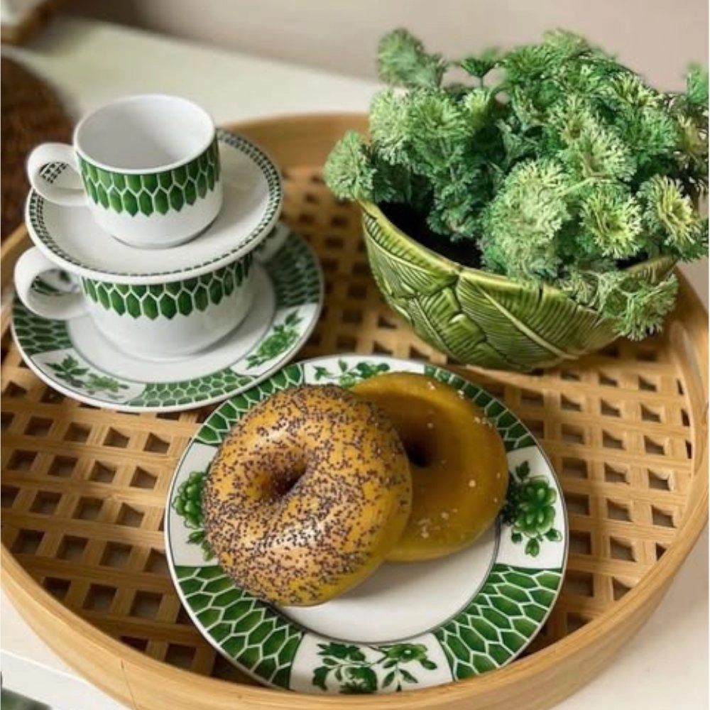 Jogo de Xicaras Para Cha Com Pires Vista Alegre Alto Douro Exclusive Presentes Mickey