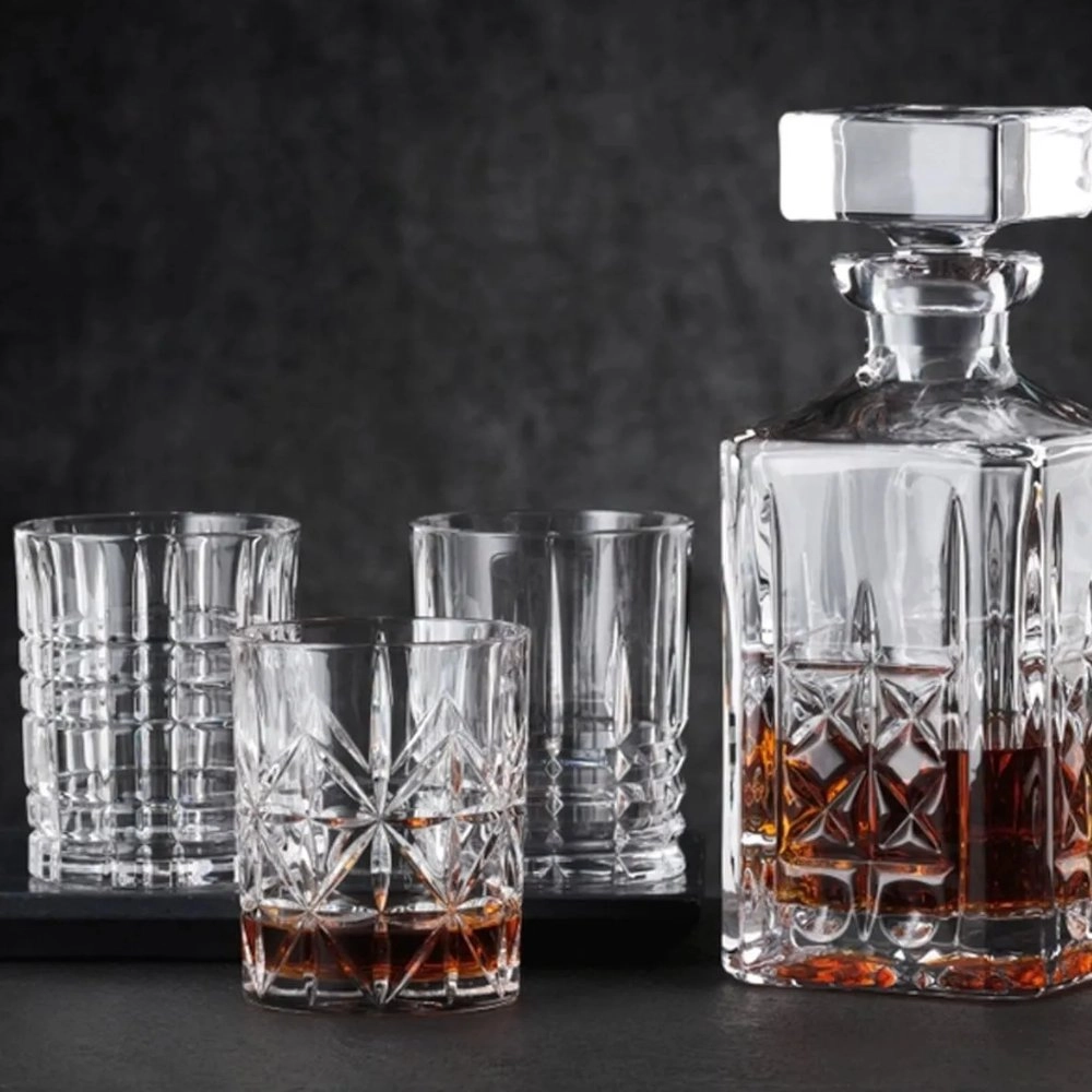 Jogo Para Wisky Nachtmann Highland - 5 Peças Jogo Para Wisky Nachtmann Highland - 5 Peças