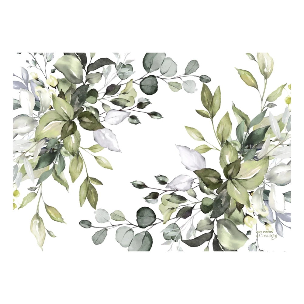 Jogo C/ 12 Lugares Americanos Folhagens Jogo C/ 12 Lugares Americanos Folhagens