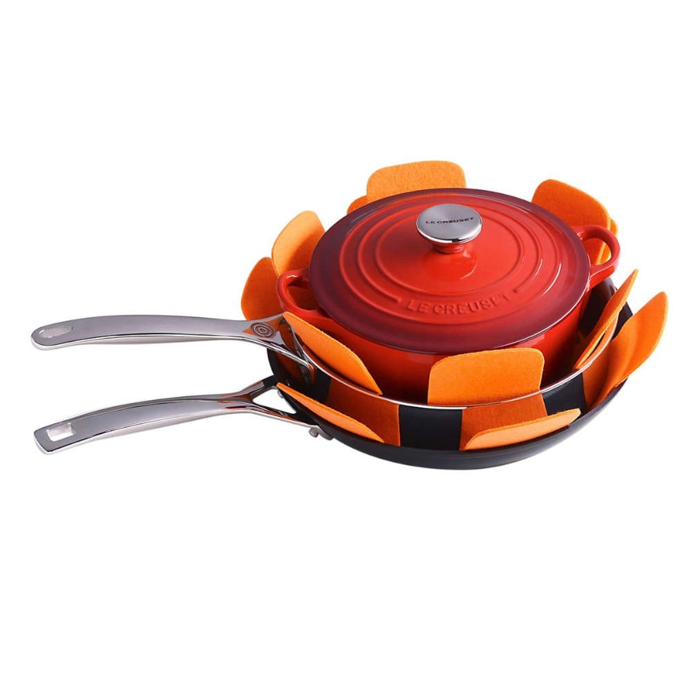 Kit de Protetores Em Feltro Le Creuset 3 Pecas