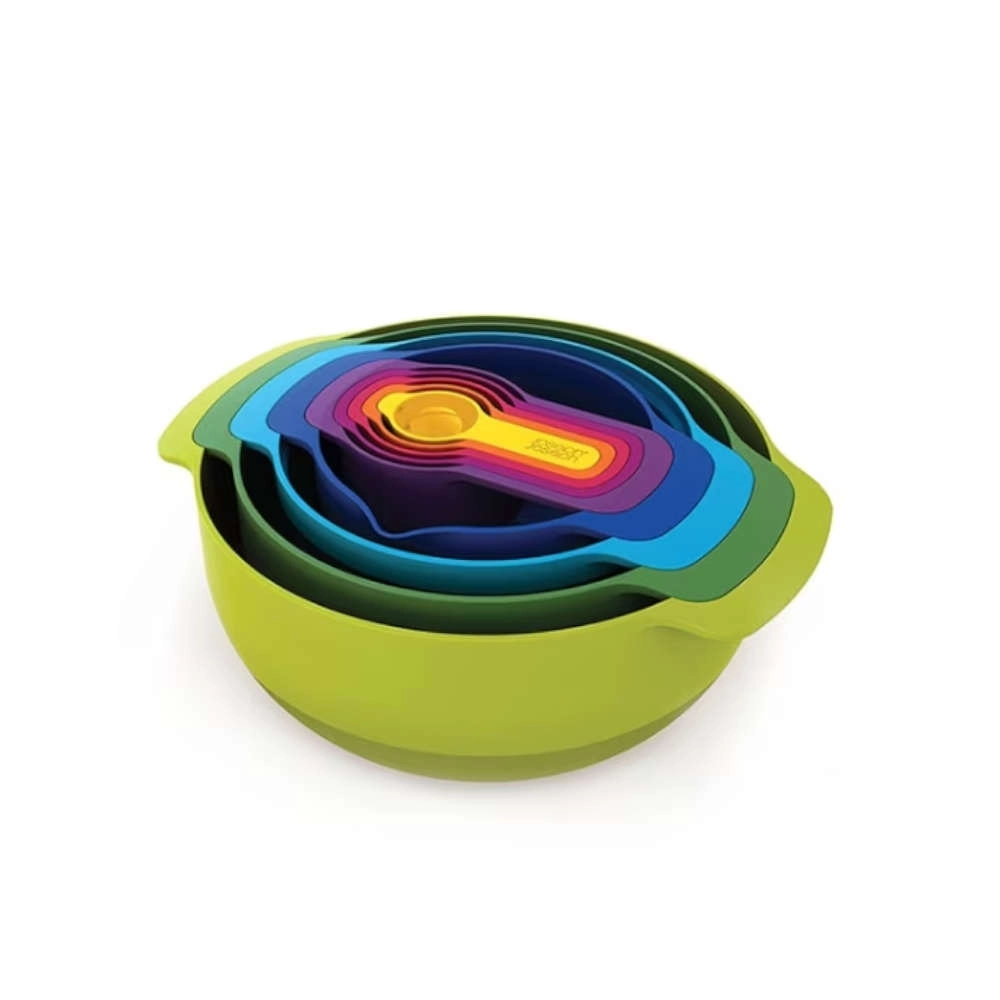 Kit de Tigelas e Xicaras Para Misturar Joseph Joseph Nest 9 Pecas