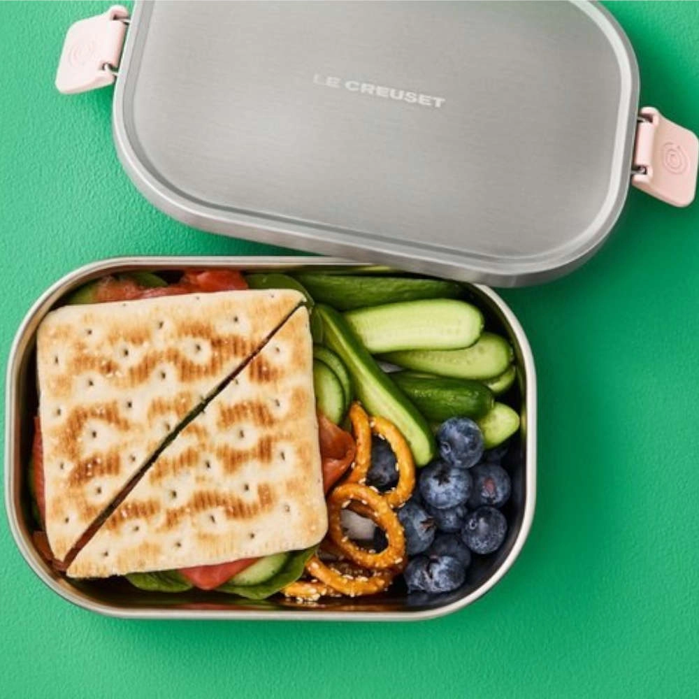 Lancheira 900ml On The Go Shell Pink Le Creuset