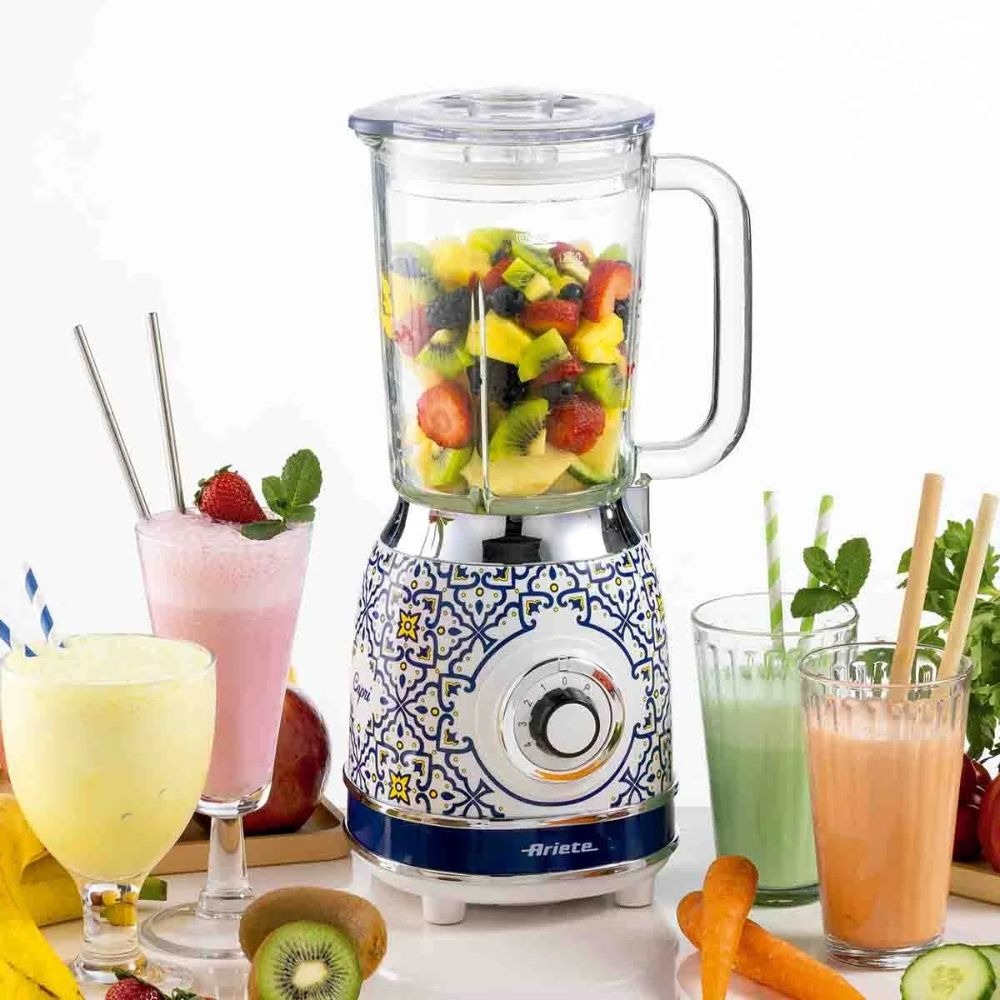 Liquidificador Ariete Capri C/ Copo de Vidro de 1,5 Litros
