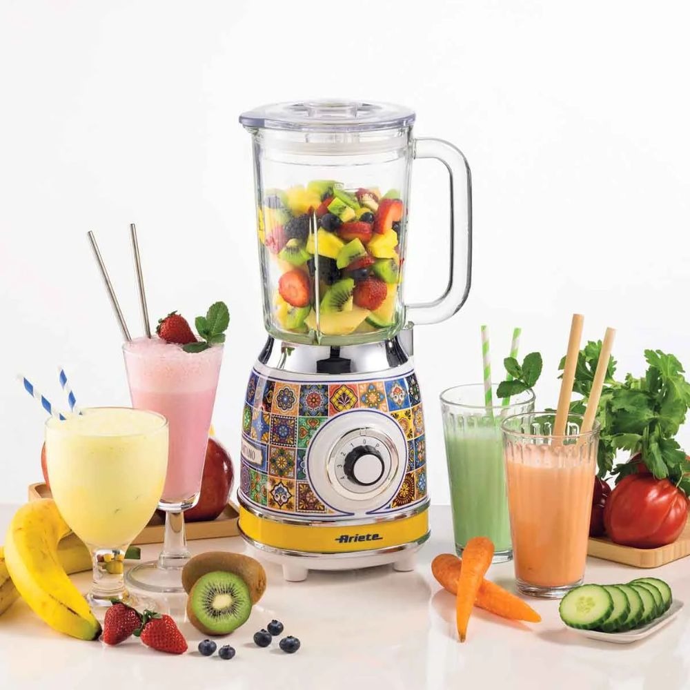 Liquidificador Ariete Positano C/ Copo de Vidro de 1,5 Litros