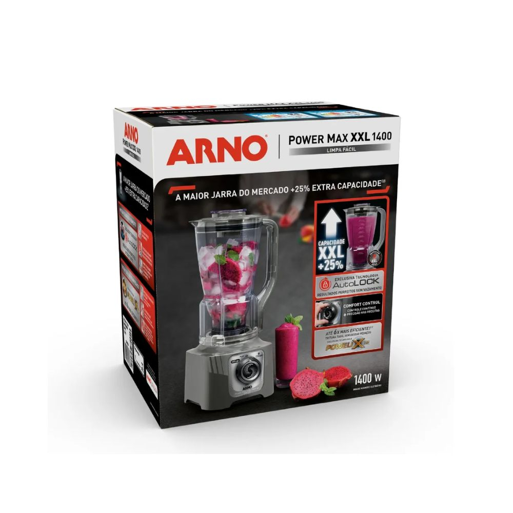 Liquidificador Arno Power Max Xxl 1400 Ln87 Liquidificador Arno Power Max Xxl 1400 Ln87