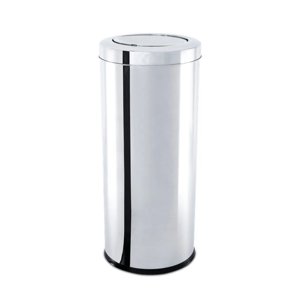 Lixeira Com Tampa Basculante Brinox Decorline 40,5 Litros Lixeira Com Tampa Basculante Brinox Decorline 40,5 Litros
