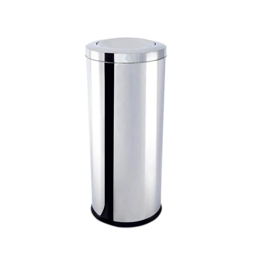 Lixeira Com Tampa Basculante Brinox Decorline 47 Litros