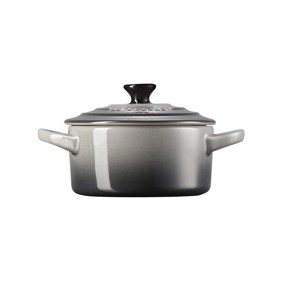 Mini Cocotte Com Pegador Preto Le Creuset 10 Cm