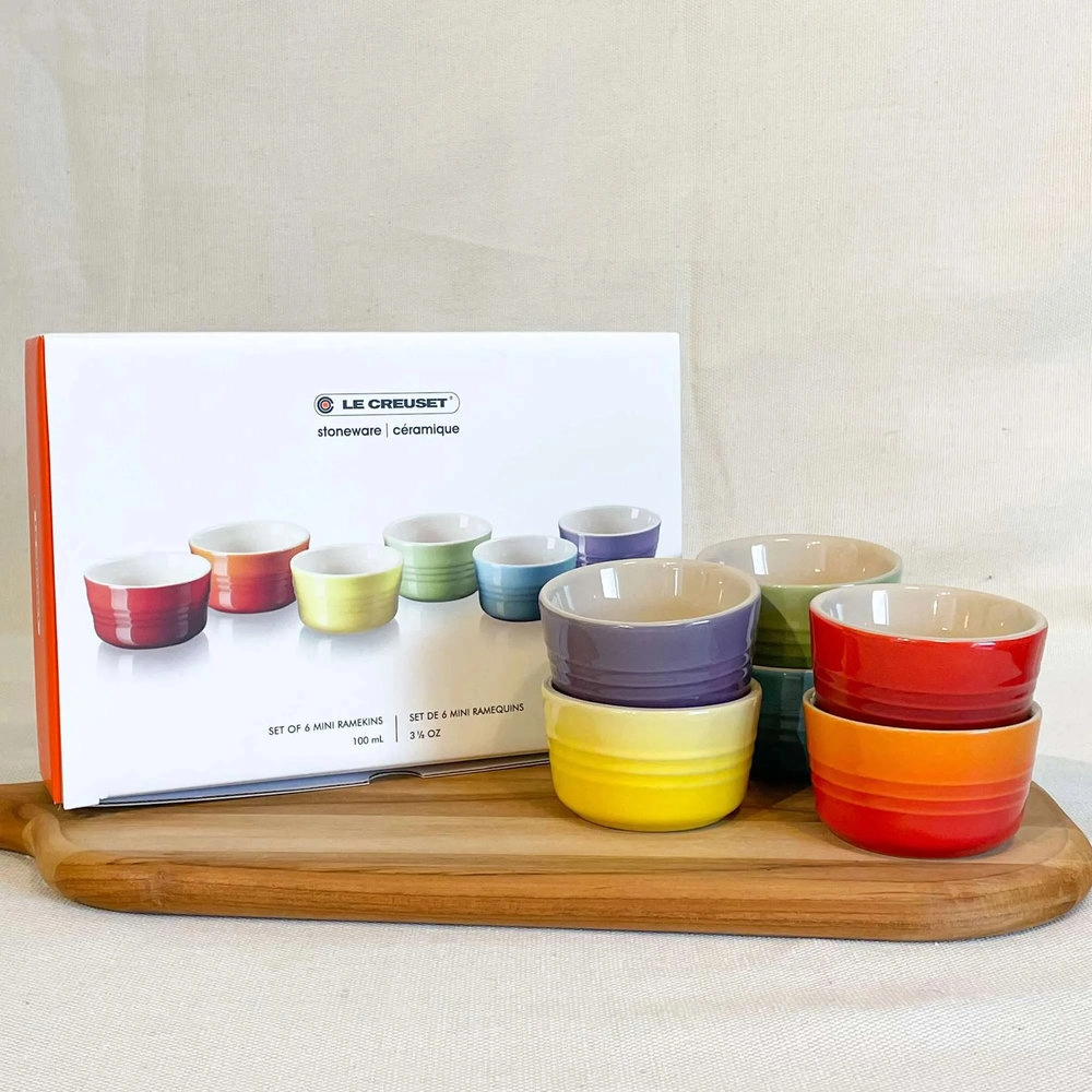 Mini Ramekins Le Creuset Gift Collection 100 Ml - 6 Peças