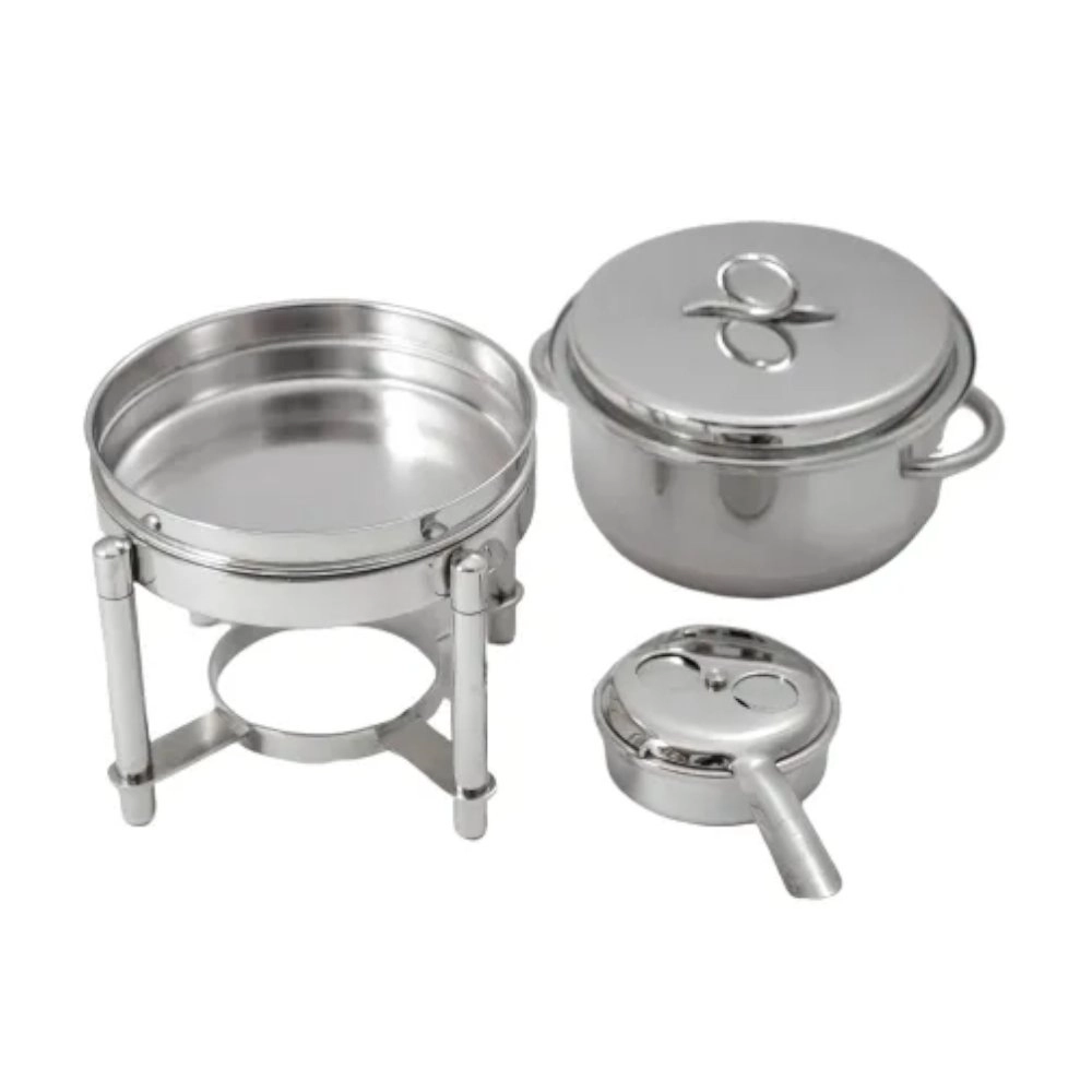 Mini Rechaud Com Banho-maria St. James 1 Litro Mini Rechaud Com Banho-maria St. James 1 Litro