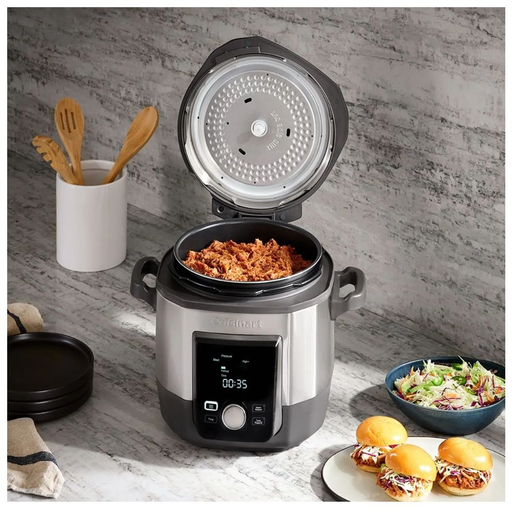 Panela de Pressao Eletrica 1800w Cuisinart 5,7 Litros
