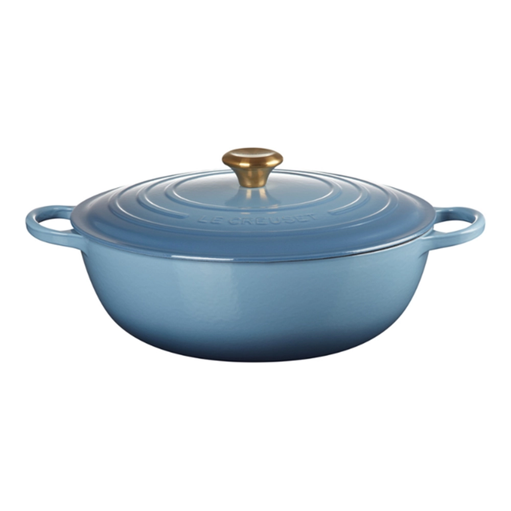 Panela Marmita Le Creuset Signature 32 Cm - Pegador Dourado