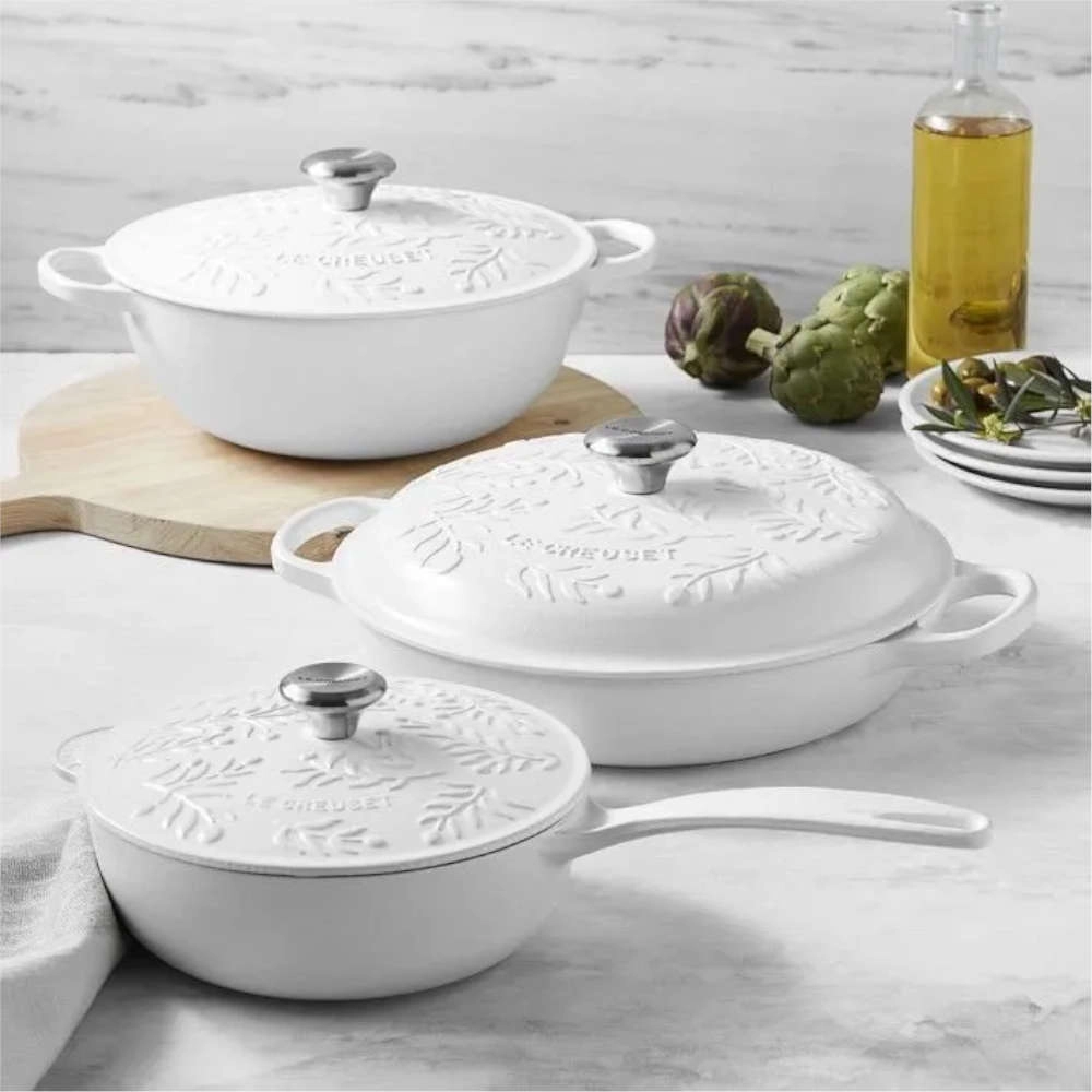 Panela Marmita Le Creuset Signature Olive Branch 28 Cm