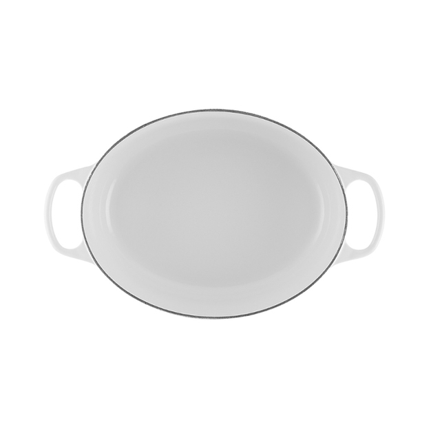 Panela Oval Le Creuset Signature 31 Cm - Pegador Dourado