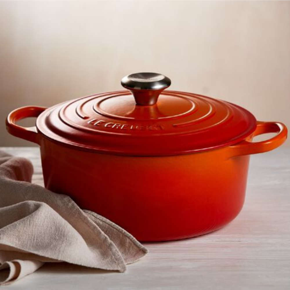 Panela Redonda 16 Cm Signature Laranja Le Creuset